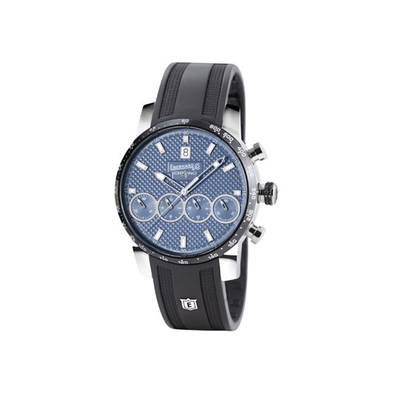 Watch Eberhard Chrono 4 " 21-42" in Steel 31073.04 CN CU - 31073.04 CN CU